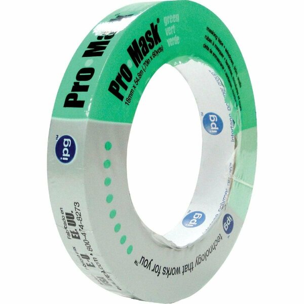 Intertape ProMask Green 0.70 In. x 60 Yd. Professional Green Painter's Grade Masking Tape 5802